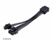 AKASA 8pin to 8+4 pin A -CBPW22 15, Power Adapter Cable