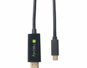 Techly USB-C – kabel HDMI 2 m černý (106312)