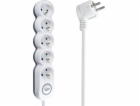 Libox LB0192 Power Strip 1,5 m bílá (LB0193-1.5)