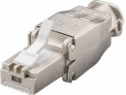 Konektor RJ45 8pinů CAT6A stíněný - montáž bez nástroje 4...