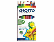 Giotto Crayons Stilnovo Intense 12 Colors (273987)