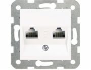 Viko Karre Double Computer Nest RJ45 KAT 5E WHITE (90963634)