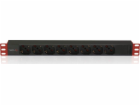 Techly Techly 107746 PDU Rack 19 1U, 8x Schuko, 250V/16A,...