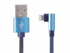 Gembird kábel nabíjací Lightning 8-pin (M) 90° na USB 2.0...