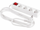 Elcan 4 Power Strip 1,5 m bílá (PM-ZW-4G-15)