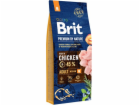 BRIT Premium by Nature Adult M - suché krmivo pro psy Kuř...