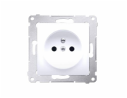 Kontaktovat - Simon Single Socket Simon54 Z/U 16A IP20 s BIELLE Trads - DGZ1Z.01/11