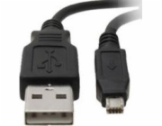 Kabel USB LAMA PLUS USB-A - 4-pin 1.8 m Czarny
