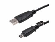 Akyga USB A-MiniB 5-pin 1.0 m/černá  