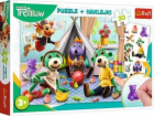 Trefl PROMO Puzzle 30el + samolepky The Treflik Family 90...