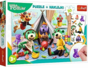 Trefl PROMO Puzzle 30el + samolepky The Treflik Family 90989 Trefl