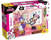 Lisciani Oboustranné puzzle maxi 24 Minnie Mouse