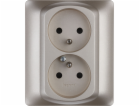 Legrand Double Sistena Life Z/U 16A IP20 Socket s Titan A...