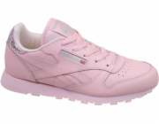 Reebok junior boty klasické kožené kovové BD5898 Pink R. 35