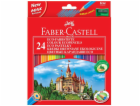 Pastelky Faber-Castell Pencil 24 eko barev