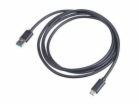 Akyga kabel USB 3.1 type C 1.8m /černá  