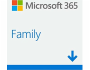 Microsoft 365 pro rodiny CZ 1 rok Předplatné Family, všechny jazyky, 1 rok