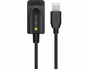 TECHLY Active Extension Cable USB Hi Speed 5m Black
