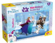 Lisciani Oboustranné puzzle Maxi 24 Frozen 2