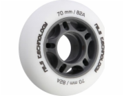 Nils Extreme PU 70x24 82A White Matte Wheels (4 ks) Nils Extreme