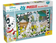 Lisciani Oboustranné puzzle Plus 24 Disney klasik