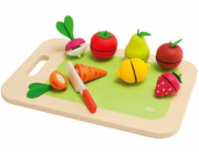 SEVI 006-82320 CUTTING BOARD WITH VEGETABLES AND FRUIT - 9 ELEMENTS