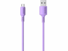 Somostel USB kabel USB-A - microUSB 1,2 m fialový (SMS-BP...