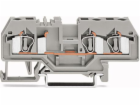 Wago 3vodičová svorkovnice 4mm2 šedá (281-681)