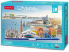 3D puzzle City Line Benátky