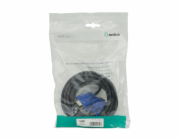 AV:link kabel 1x VGA samec - 1x VGA samec, 5m