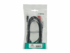 AV:link kabel Jack 3.5mm stereo samec - 2x RCA samec, 3m