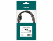 AV:link Precision kabel Jack 3.5mm stereo samec 2x RCA samec, 1.5m