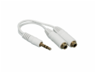 AV:link redukce 1x Jack 3.5mm stereo samec - 2x Jack 3.5 ...