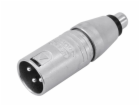 NEUTRIK Adaptér XLR(M)/RCA(F) NA2MPMF