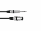 Kabel XK-50 XLR samec - Jack 6,3 mono, 5 m