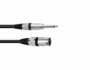 Kabel XK-50 XLR samec - Jack 6,3 mono, 5 m