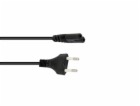 OMNITRONIC Euro napájecí kabel 1,5m bk