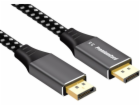 PREMIUMCORD Kabel DisplayPort 1.4 přípojný kabel, kovové ...