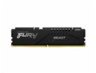 KINGSTON DIMM DDR5 16GB 5200MT/s CL40 FURY Beast Černá