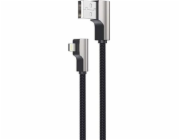 AUKEY CB-AL01 Black OEM Cable Quick Charge Lightning-USB | 2m | MFi Apple