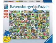 Ravensburger Puzzle 300el 99 úžasných ptáků 169375 RAVENSBURGER