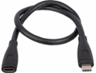 Akyga kabel USB type C/USB type C 30cm 