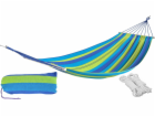 Funfit Garden Hammock 2 -Person s ohnutou hlavou - modrá