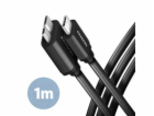 AXAGON BUMM3-CM10AB, SPEED kabel Micro-B USB <-> USB-C, 1...