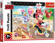 Trefl Puzzle 200 Minnie na pláži