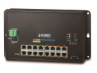 Planet WGS-4215-16P2S plochý L4 switch, 16x1Gb, 2x1Gb SFP...