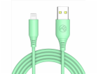 Tellur Silicone USB to Lightning cable 3A, 1m, green