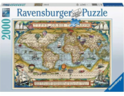 Puzzle Ravensburger 2000 dílků kolem světa