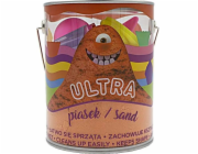 Sand UltraSand 900g plechovka 4 velké formičky 2 nástroje oranžové Muffiny