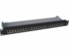 A-LAN Patch panel 19 1U STP cat.6A 24 portů LSA (PK040)